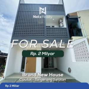 Dijual Rumah di Ciputat Tangerang Selatan , tersedia melalui melalui situs Rumah123