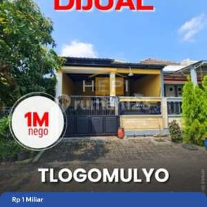 Dijual Rumah di Tlogomulyo Semarang Timur Tlogosari , tersedia melalui melalui situs Rumah123