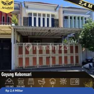 Dijual Rumah Gayung Kebonsari Surabaya , tersedia melalui melalui situs Rumah123