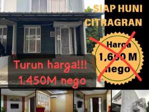 DIJUAL RUMAH HARGA TURUN CITRAGRAND CIBUBUR lokasi di Jati Sampurna, tersedia melalui melalui situs Olx