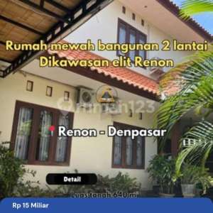 Dijual Rumah Lantai 2 Lokasi Dikawasan Elit Renon Kota Denpasar , tersedia melalui melalui situs Rumah123