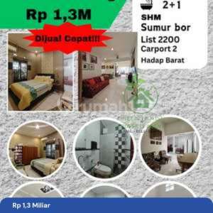 DIJUAL RUMAH LOKASI STRATEGIS DALAM KOMPLEK DEKAT STASIUN CIMINDI , tersedia melalui melalui situs Rumah123