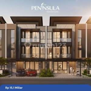 Dijual Rumah Mewah Tepi Pantai, The Peninsula Residences 10X25, Dekat Pusat Kuliner , tersedia melalui melalui situs Rumah123