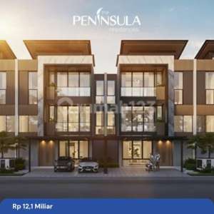 Dijual Rumah Mewah Tepi Pantai, The Peninsula Residences, Uk 10X20, Dekat Pusat KulinerCbd , tersedia melalui melalui situs Rumah123