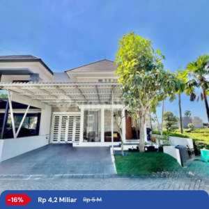 Dijual Rumah The Greenlake Citraland 4Kt Semi Furnished Wiyung Binus , tersedia melalui melalui situs Rumah123