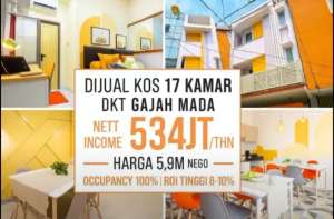 Dijual Segera Kost Eksklusif Full Mesin Uang Gajah Mada Jakarta Pusat lokasi di Jalan hasyim asyari dalam No 17 RT1\u002F RW 8, tersedia melalui melalui situs Olx