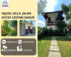 DIJUAL VILLA LOKASI KUTATAP LESTARI SANUR , tersedia melalui melalui situs Olx