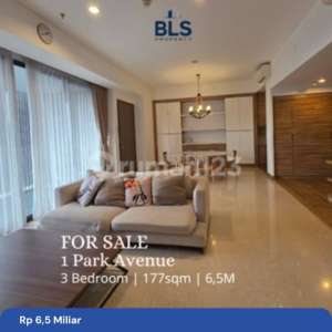 For Sale Apartment 1 Park Avenue 3Br , tersedia melalui melalui situs Rumah123