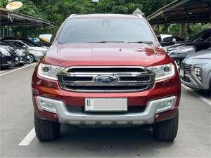 Jual bekas Ford Everest TDCi 2.2 Automatic 2016 Merah,lokasi di Jakarta DKI