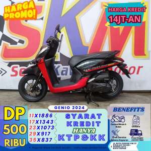 Jual bekas genio 2024 DP500 syarat KK dan KTP cash credit,lokasi di Tapos