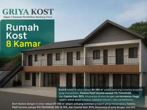 Griya Kost I Cinunuk , Rumah Kost Murah Income Besar , Bisa Dicicil , tersedia melalui melalui situs Olx
