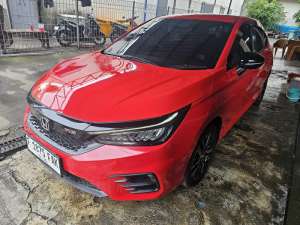Jual bekas Honda All New City Hatchback RS CVT 2022 Merah Metalik,lokasi di Jawa Barat