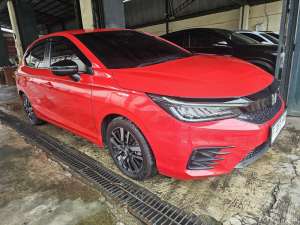 Jual bekas Honda All New City Hatchback RS Cvt 2022 Merah Metalik,lokasi di Jakarta DKI