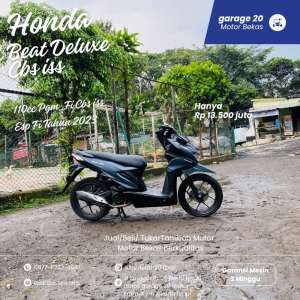 Jual bekas Honda Beat Deluxe 110cc Cbs Iss Esp FiTahun 2023,lokasi di Jakarta