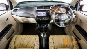 Jual bekas Honda Brio E Satya AT 2017 Merah,lokasi di Kota Bekasi