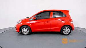 Jual bekas Honda Brio E Satya AT 2018 Merah,lokasi di Kota Bekasi