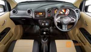 Jual bekas Honda Brio E Satya MT 2014 Abu-Abu,lokasi di Kota Bekasi