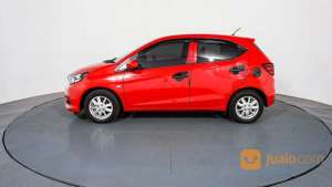 Jual bekas Honda Brio E Satya MT 2020 Merah,lokasi di Kota Palembang