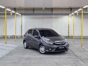 Jual bekas Honda Brio Satya E CVT 2022 Abu-abu,lokasi di Jakarta DKI
