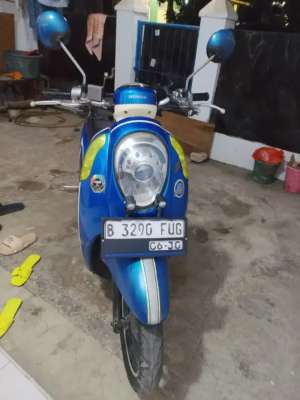 Jual bekas Honda scopy fi 2014,lokasi di Cibitung