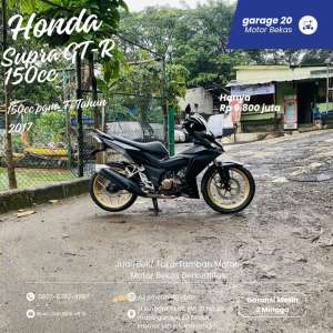 Jual bekas Honda Supra GTR 150cc Pgm Fi Tahun 2017,lokasi di Jakarta Timur