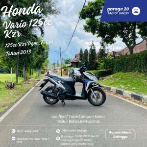 Jual bekas Honda Vario 125cc Kzr PgmFi CBS Tahun 2013,lokasi di Jakarta