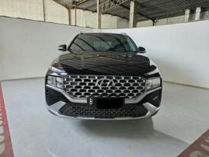 Jual bekas Hyundai Santa Fe Prime 2.2 diesel ATMatic20212022 Hitam Km 64rban Mulus Siap Pakai,lokasi di Jawa Barat