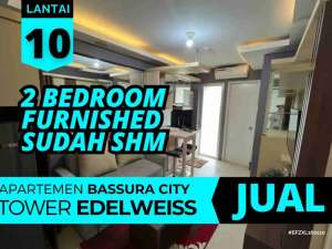 Jual Cash Kredit 2 Bedroom Furnished Lantai 10 Apartemen Bassura City , tersedia melalui melalui situs Olx