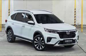 Jual bekas JUAL Honda BR-V Prestige CVT 2022 Putih garansi 1thn mesin, transmisiac,lokasi di Jawa Barat