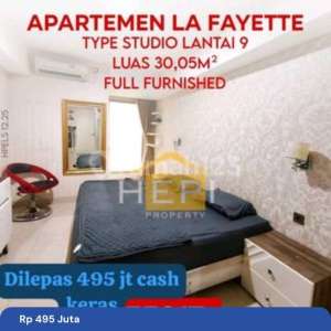 Jual Murah Apartemen Lafayete Pemuda, Semarang Tengah. , tersedia melalui melalui situs Rumah123