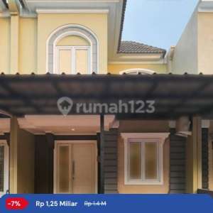Jual Murah Rumah 2 Lantai Rapi di Cluster Samara Gading Serpong , tersedia melalui melalui situs Rumah123