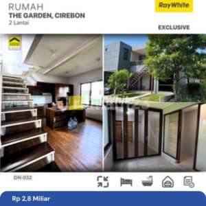 Jual Rumah Bagus 2 Lantai SHM di Perumahan The Garden, Cirebon , tersedia melalui melalui situs Rumah123