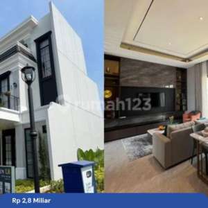 Jual Rumah Luas Elit 2 Lantai Dekat Akses Tol dan LRT , tersedia melalui melalui situs Rumah123
