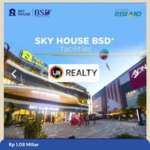 Jual Sky House 3 BR Muraaah , tersedia melalui melalui situs Rumah123