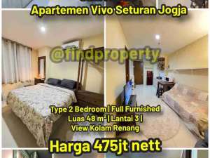 Jual Termurah BU Apartemen Vivo seturan Jogja , tersedia melalui melalui situs Olx