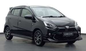 Jual bekas JUAL Toyota Agya 1.2 GR Sport MT 2022 Hitam kilometer 23rb,lokasi di Jawa Barat