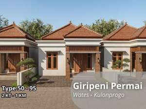 Kulonprogo, 5 menit Polres , 2 KT 1 KM, Murah Siap Bangun , tersedia melalui melalui situs Olx