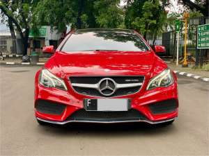 Jual bekas Mercedes-Benz E-Class E 200 2014 Merah,lokasi di Jakarta DKI