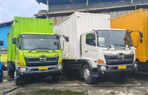 Jual bekas min 3 unit Hino ranger tronton 6x2 FL260JW box besi 2022 bok,lokasi di Jakarta DKI