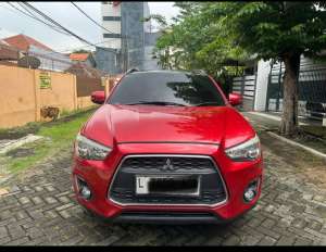 Jual bekas Mitsubishi Outlander Sport PX 2014 Merah,lokasi di Jawa Timur