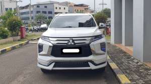 Jual bekas Mitsubishi Pajero Sport Dakar 2022 putih sunroof km 37rb pajak panjang,lokasi di Jakarta DKI