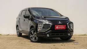 Jual bekas MITSUBISHI XPANDER 1.5L EXCEED AT 2021 HITAM,lokasi di Jawa Barat
