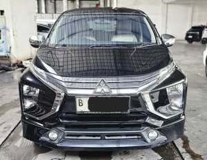 Jual bekas Mitsubishi Xpander Ultimate AT Matic 2018 2019 Hitam Km 80rban Mulus Gress Siap Pakai,lokasi di Jakarta DKI