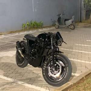 Jual bekas motor custom ninja 250cc,lokasi di Cisauk