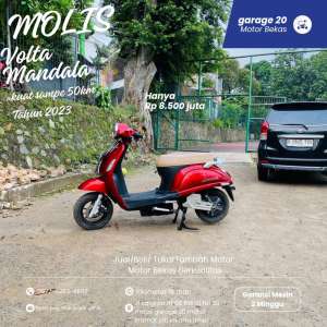 Jual bekas Motor listrik Volta Mandala Kuat 50 km Tahun 2023,lokasi di Jakarta Timur