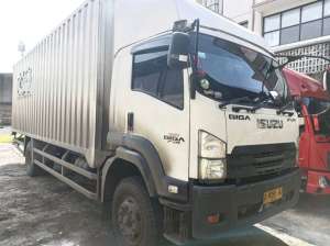 Jual bekas MULUSbanBARU MURAH Isuzu Giga engkel 4x2 FVR Q box besi 2024 bok,lokasi di Jakarta DKI