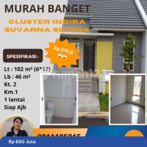 Murah Cluster Indira Lt. 102 Suvarna Lavon Cikupa Tangerang , tersedia melalui melalui situs Rumah123