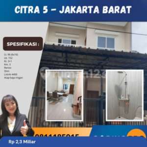 Murah Rumah Renov Citra Garden 5 Jakarta Barat , tersedia melalui melalui situs Rumah123