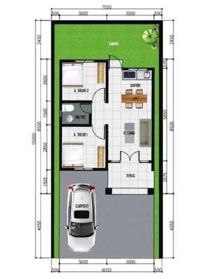 Pengasih Kulon Progo, Rumah Jogja Model Bali Style Type 50 , tersedia melalui melalui situs Olx