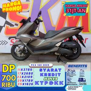 Jual bekas promo awal tahun DP 700 gass PCX 2025 cash credt,lokasi di Cibinong